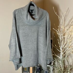 BCBGMaxAzria M/L beautiful very oversized cowl neck sweater.Wide arms.SOFT! EUC
